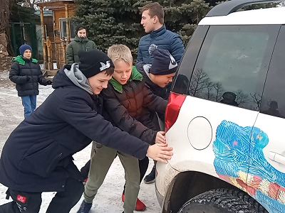 В Детской деревне SOS Лаврово отметили 23 февраля соревнованиями 